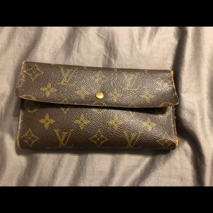 Authentic Louis Vuitton long wallet